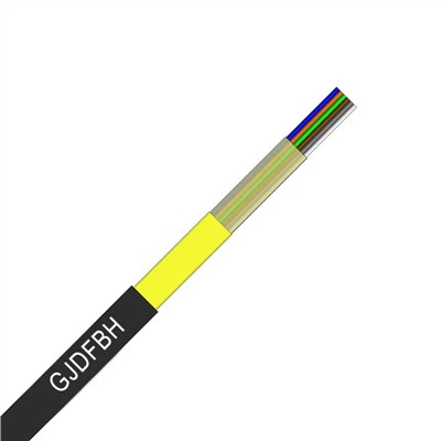 4-144 Südamikud LSZH leegiaeglustav siseruumides lame optiline fiiberkaabel GJDFBH